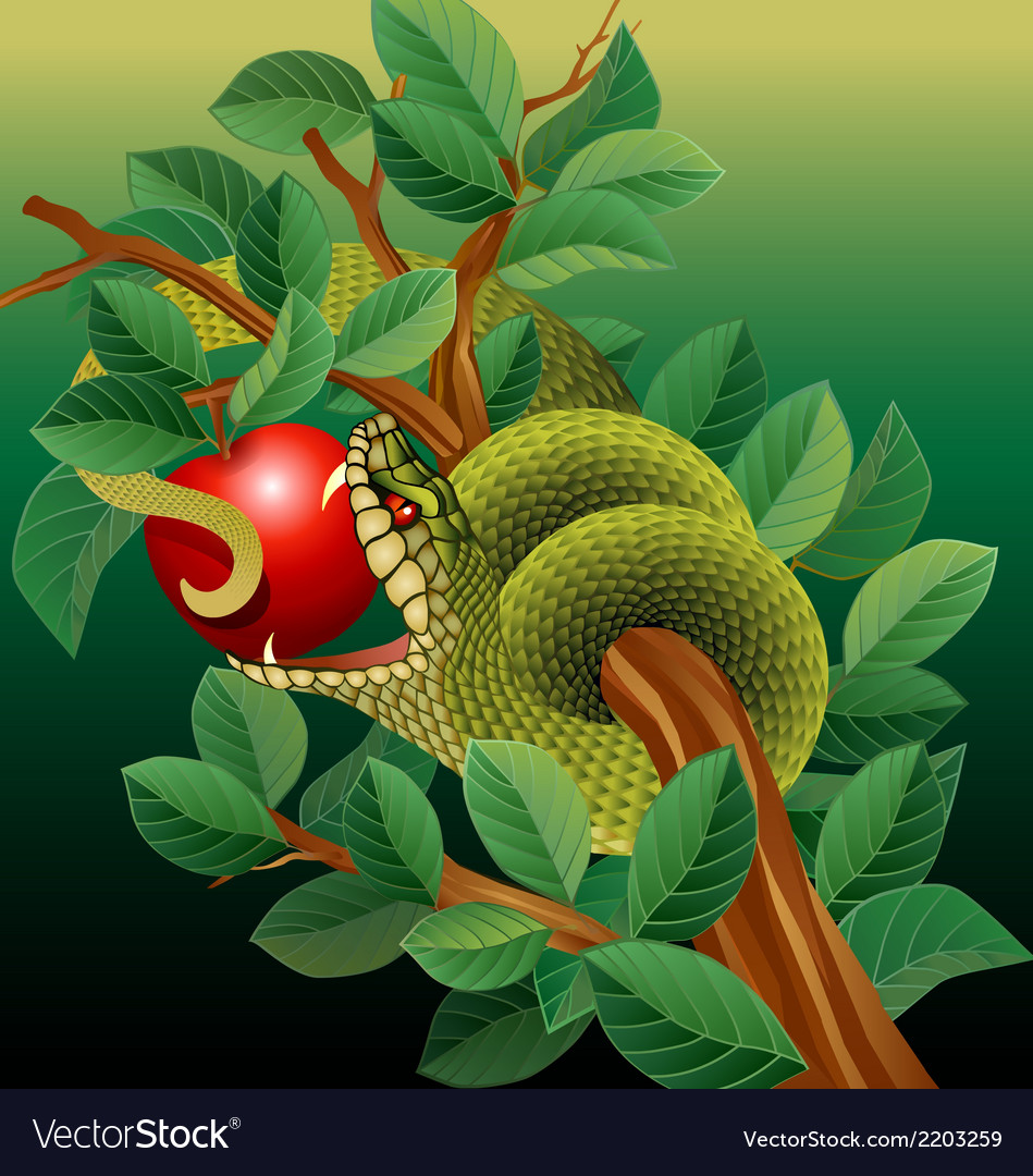 green-snake-in-apple-tree-vector-2203259.jpg